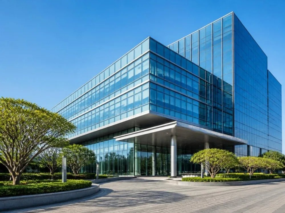 Modern office building